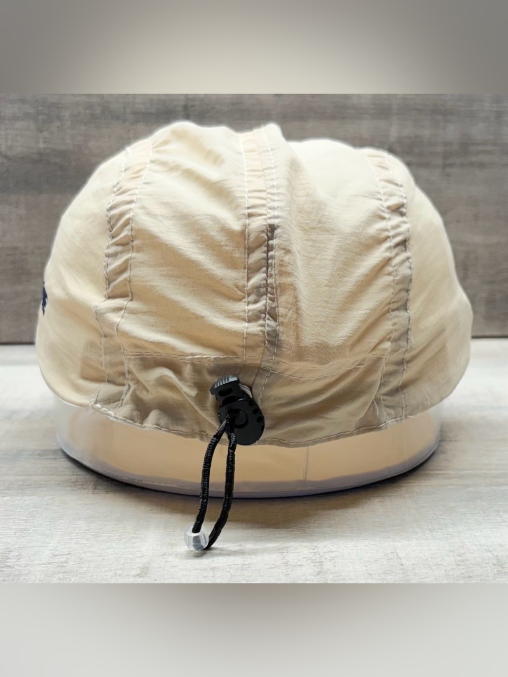Nike Men’s Cream Performance Cap with Black Swoosh - Picture 6 of 7